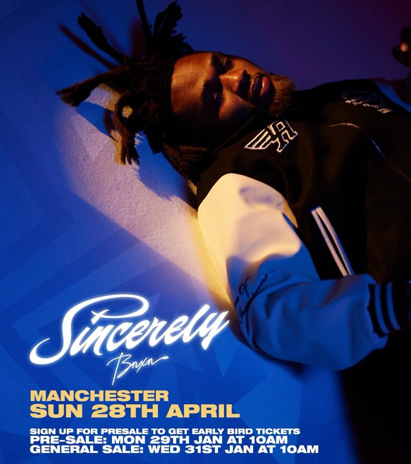 BNXN fka Buju Live in Concert Manchester Shoobs